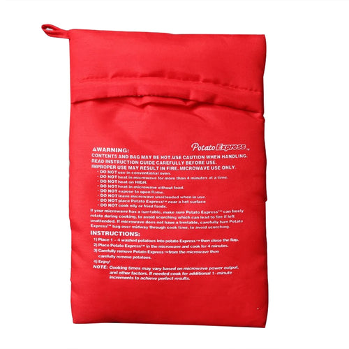 1pc 19*25cm (Unpackaged) Kitchen Supplies Microwave Potato Bag, Baked