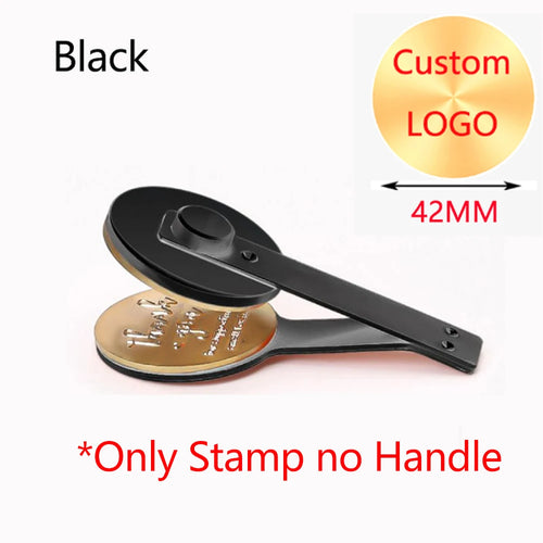 Embosser Stamp LOGO Customized Wedding Library Book Private Seals