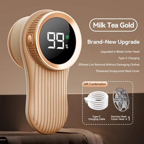 Electric Lint Remover Portable Fabric Shaver Rechargeable Hair Ball