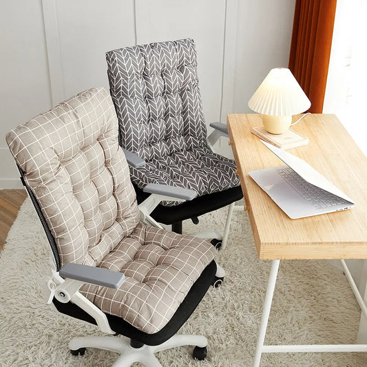Ergonomic Office Chair Cushion with Integrated Backrest Support -