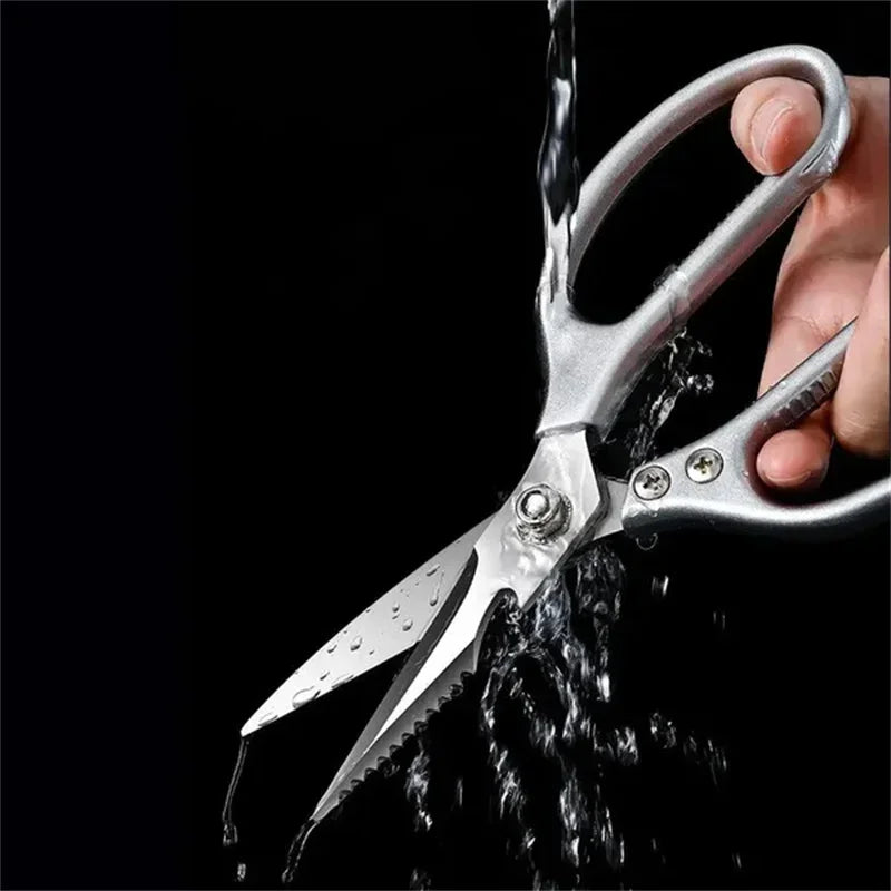 Stainless Steel Kitchen Scissors Multifunctional Chicken Bone Scissors