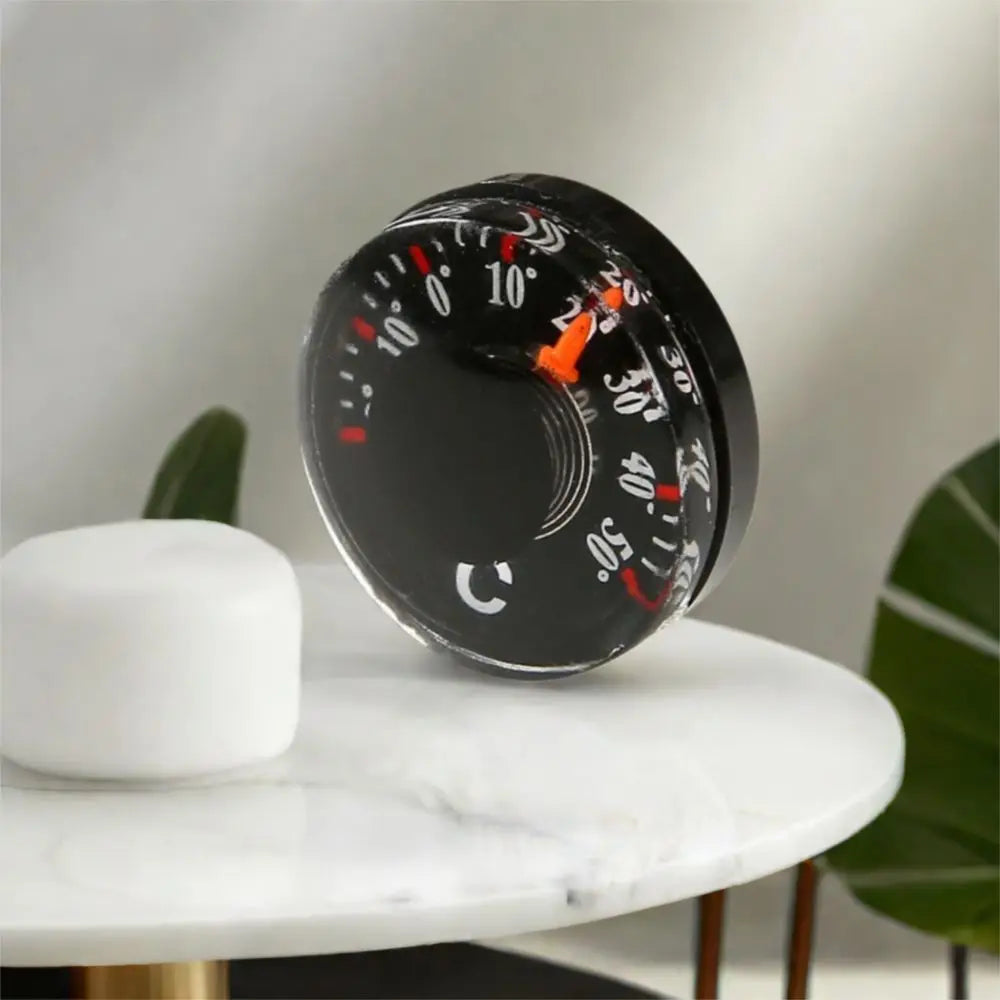 Portable Mini Circular Thermometer Waterproof Scale Measurement Dial
