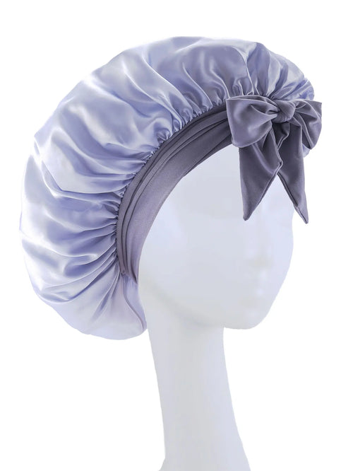 New Silky Bonnet For Sleeping Women Satin Bonnet Hair Bonnet Night