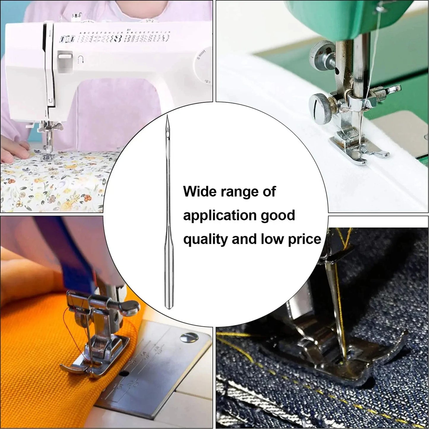 D&D 20pcs Sewing Machine Needles for Singer Brother Janome Varmax