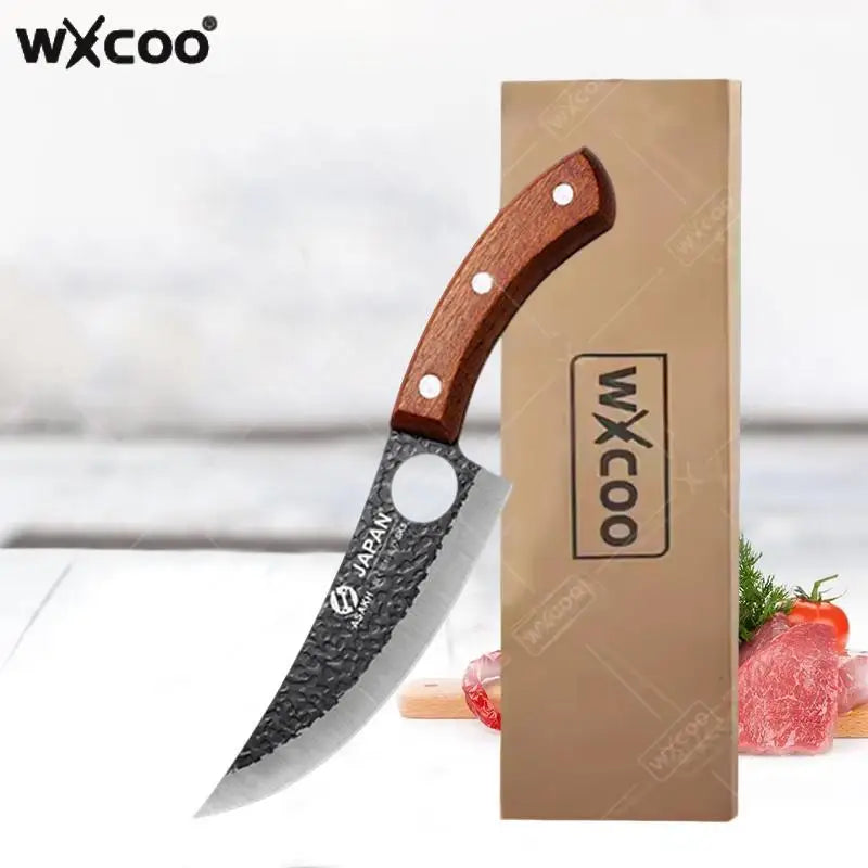 WXCOO Professional Kitchen Boning Knife Butcher Meat Cleaver