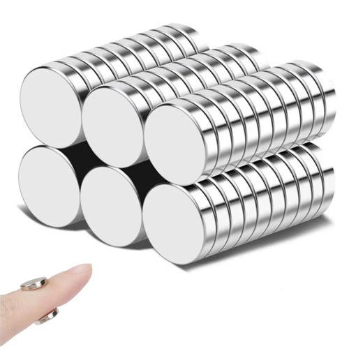 Strong Round Magnets for Fridge, DIY, Projects, Science, Office 4x2