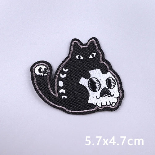 Punk Funny Patch Iron On Patches For Clothing Thermoadhesive Patches
