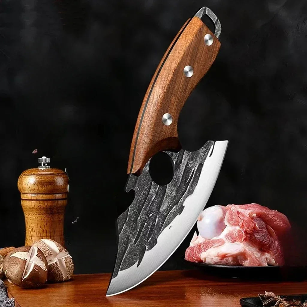 2025new Outdoor Pick Bones Dedicated Knife Hand-Forged Meat Cutting