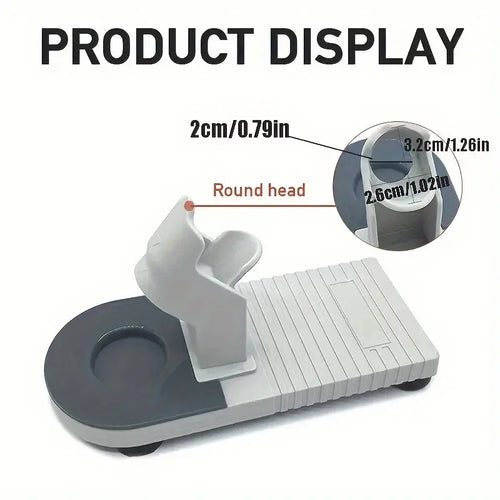 1pc Hot Glue Gun Holder Plastic Hot Melt Glue Gun Base Stand Organizer