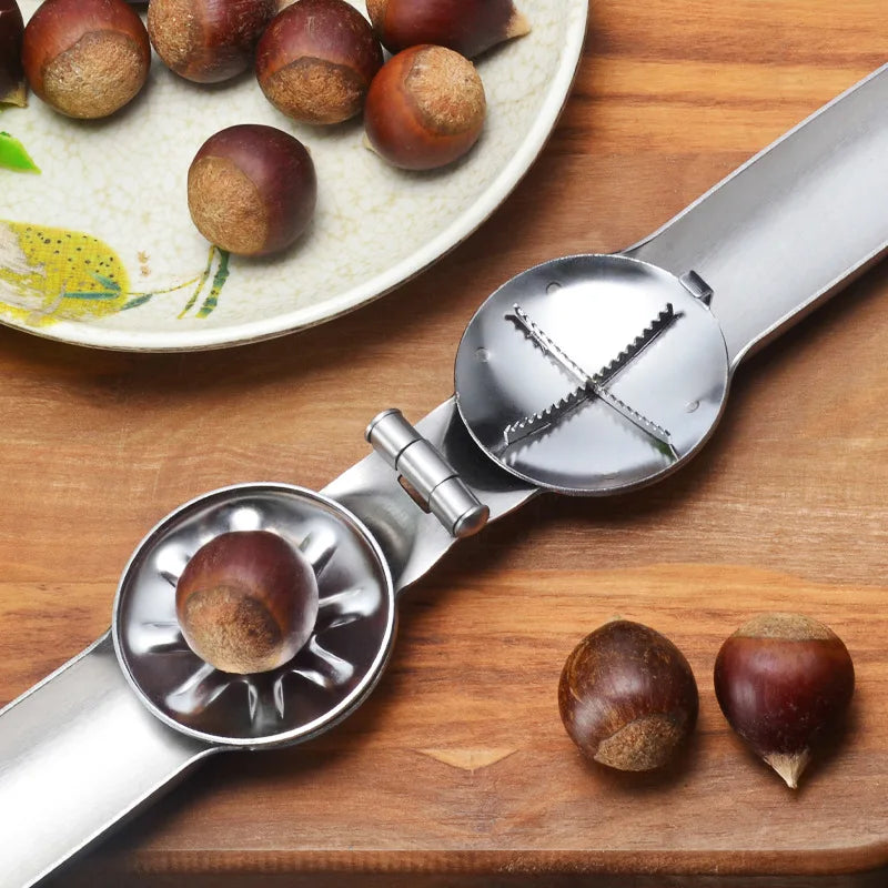 1PC Stainless Steel Chestnut Opener, Walnut Pliers, Kitchen Small Tool