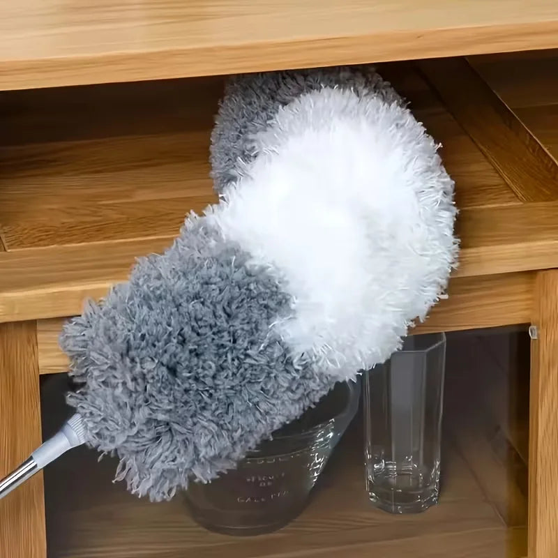 Extra-Long Retractable Duster with Bendable Head - 60.63inch