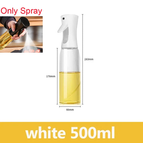 Plastic Spray Oil Sprayer Bottle Spray Oil Dispenser Oil Jar Cruet BBQ