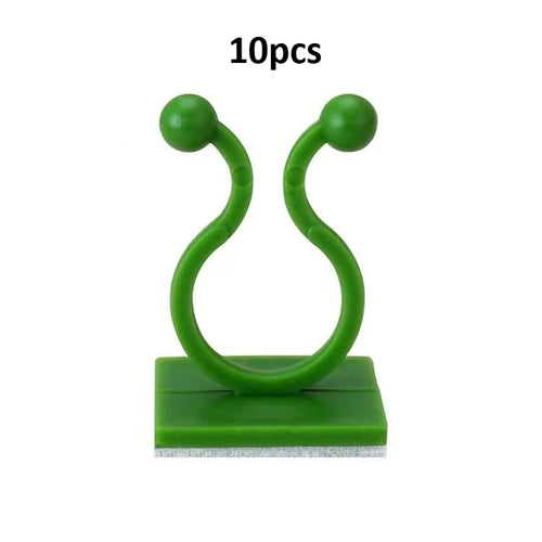 100pcs-Home Garden Plant Climbing Wall Fixture Clips Rattan Vine Fixer