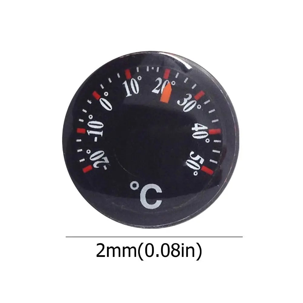 Portable Mini Circular Thermometer Waterproof Scale Measurement Dial
