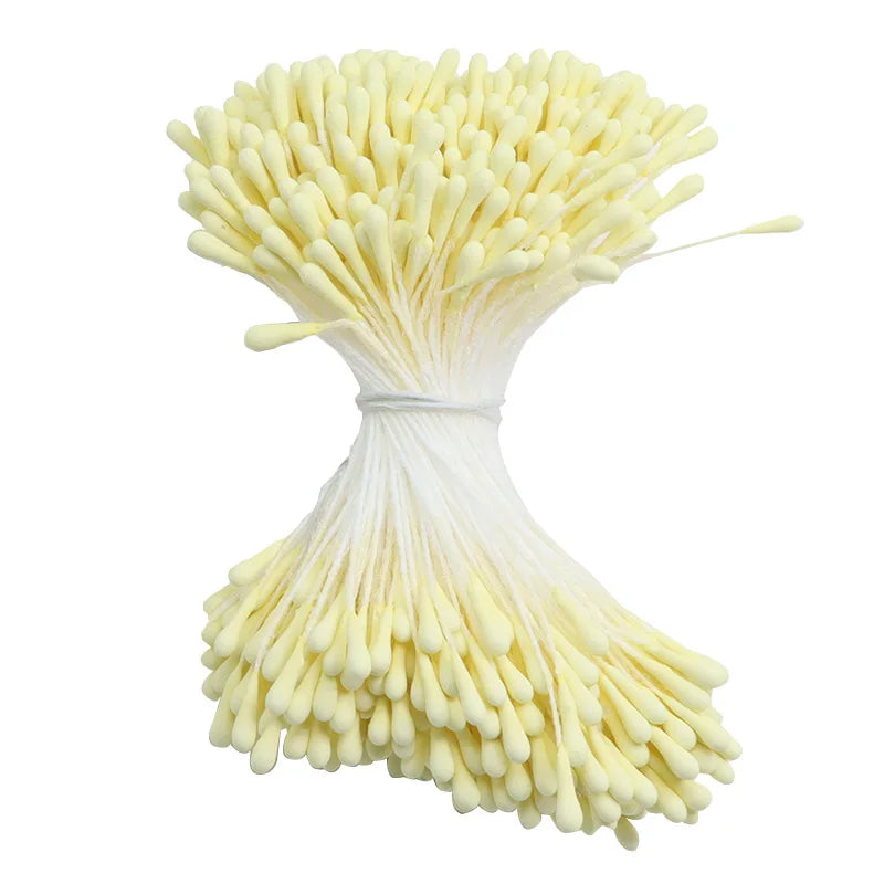 400pcs 2mm Moulti Options Artificial Flower stamen Mini Pearl Floral