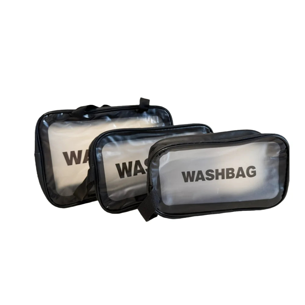 Large Capacity Dust Proof Make Up Storage Handbags Portable Cosmetic
