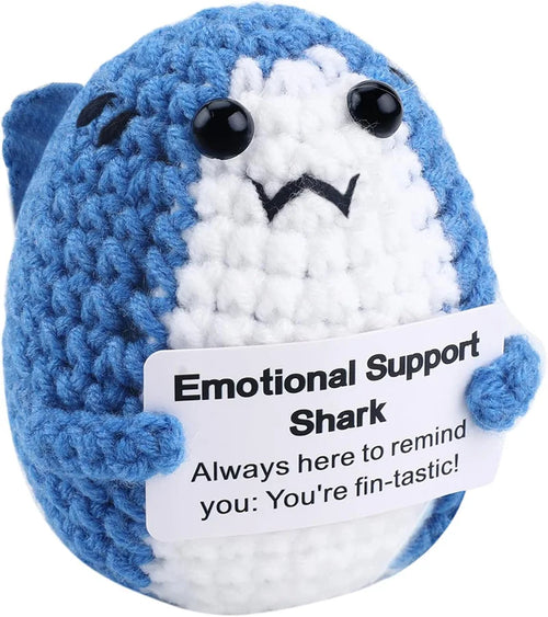 Positive Crochet Potato Animal with Positive Message, Emotional