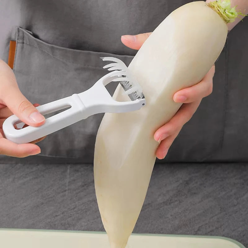 Manual Vegetable Grater Potato Carrot Julienne Peeler Slicer Stainless