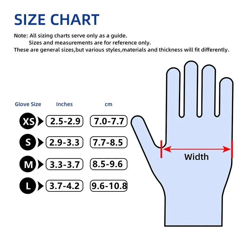 5Mil Heavy Duty Purple Nitrile Gloves Disposable Household Cleaning