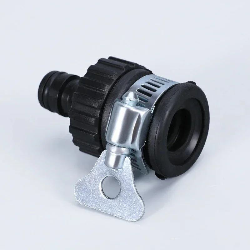 2pcs Durable Universal Water Faucet Adapter Plastic Hose Fitting Quick