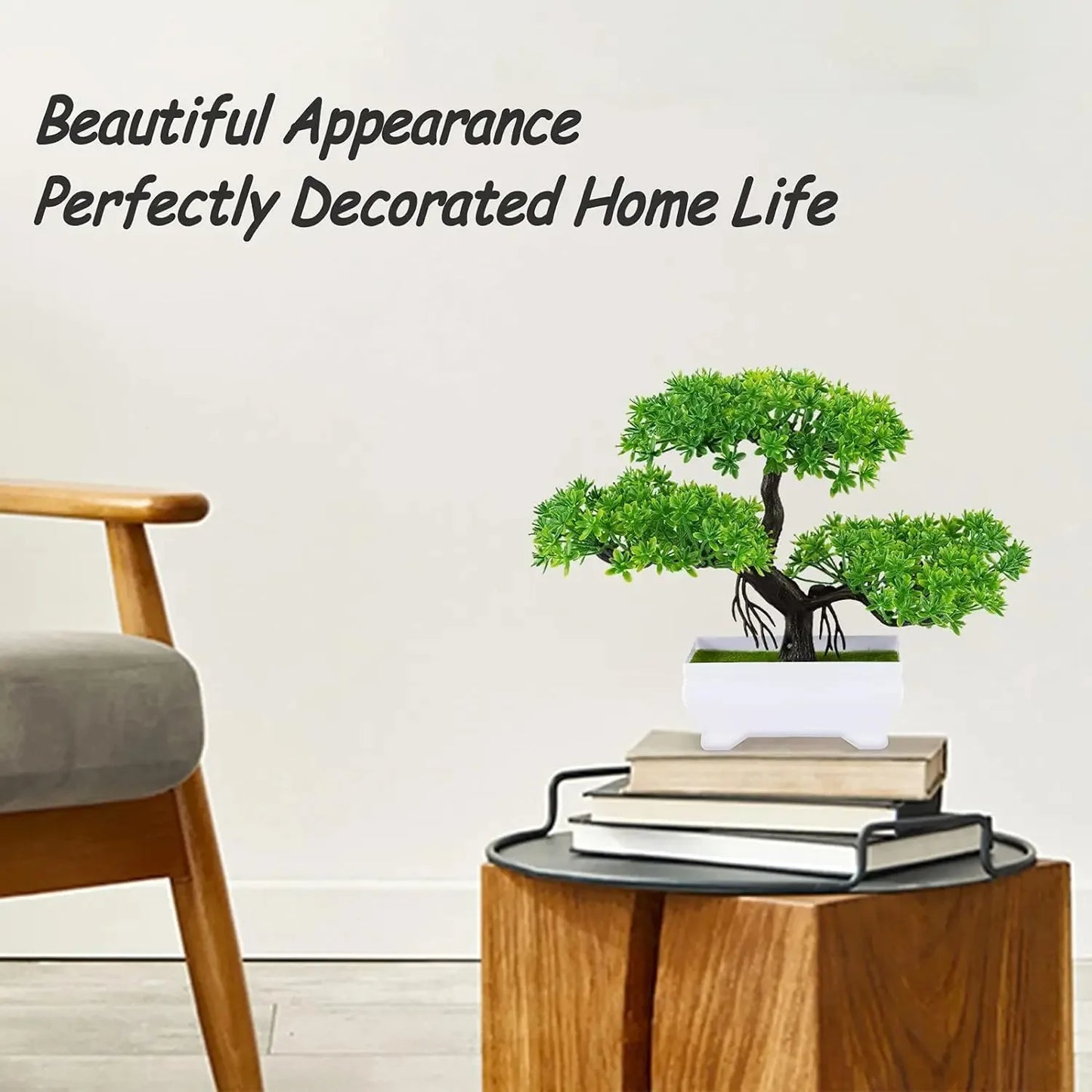 Artificial Plants Bonsai Simulated Tree Potted Plants Fake Flowers