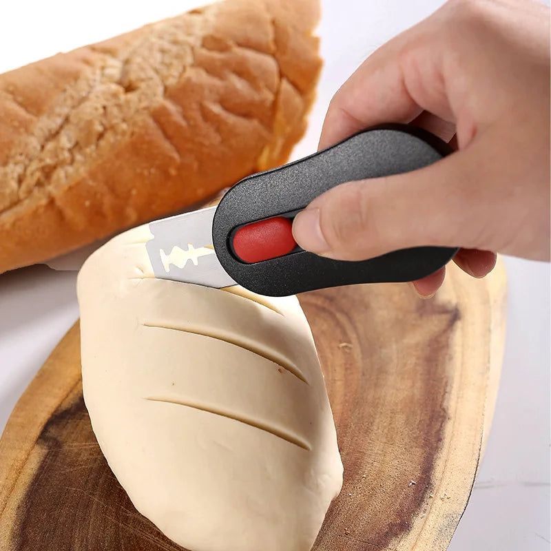 Kitchen bread cutter, engraving knife, stainless steel kitchen baking