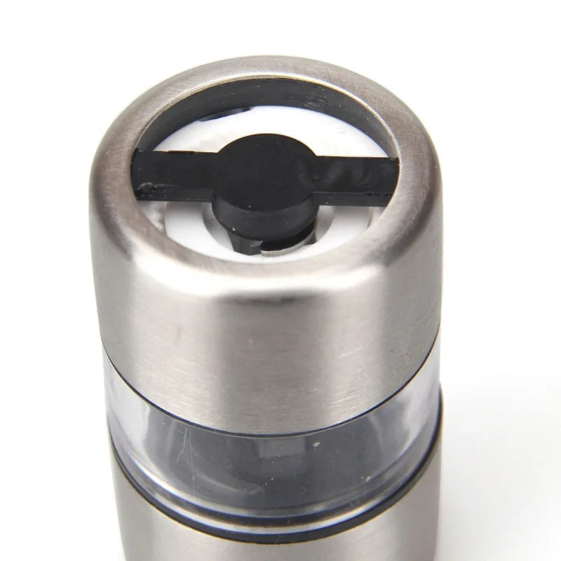 1 PCS Portable Manual Salt Pepper Grinder Stainless Steel Mini Mill