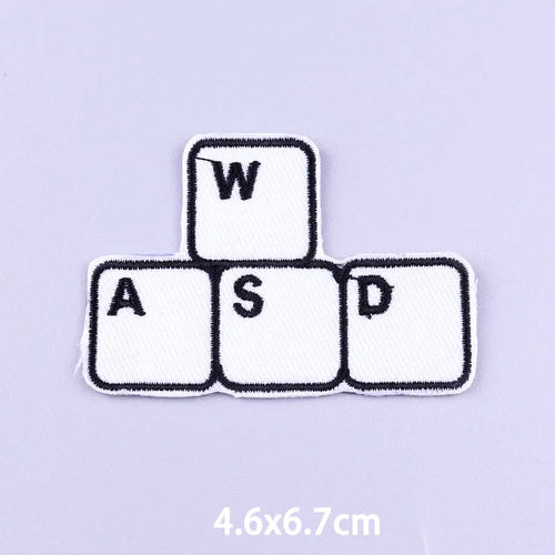 Punk Funny Patch Iron On Patches For Clothing Thermoadhesive Patches