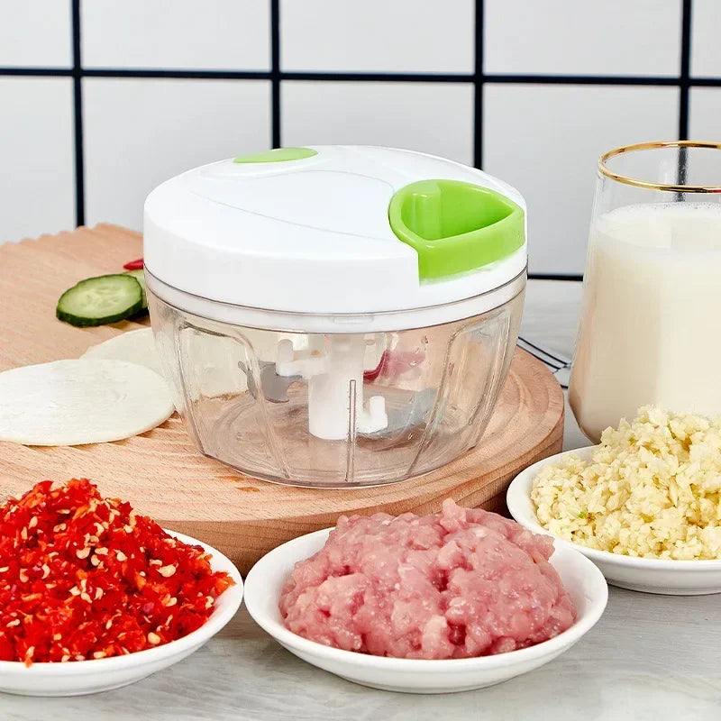 Kitchen Multifunctional Manual Garlic Press Vegetable Grinding