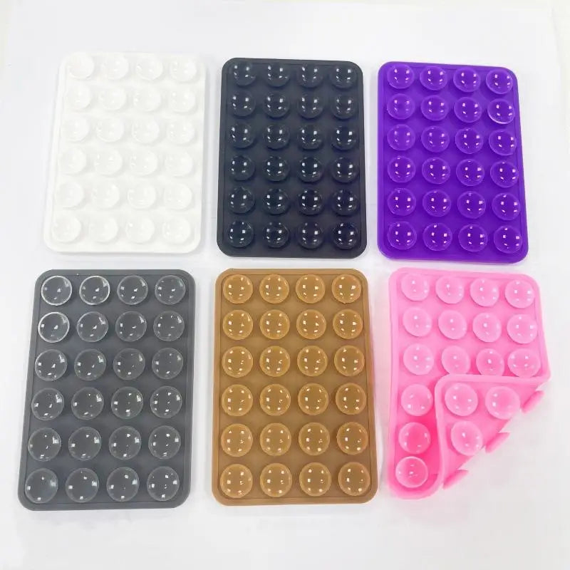 1Pc Silicone Suction Pad Double Sided For Mobile DYM Fixture Suction