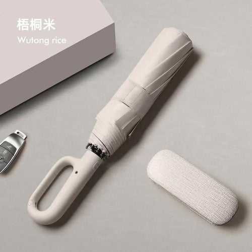 Automatic Umbrella for Men Women Fully Opened Ring Buckle Design 20