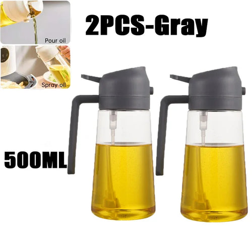 Plastic Spray Oil Sprayer Bottle Spray Oil Dispenser Oil Jar Cruet BBQ