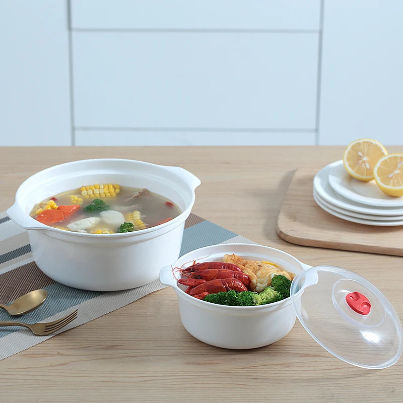 GIANXI Microwave Oven Special Box Heated Soup Pot Rice Steamed Hot
