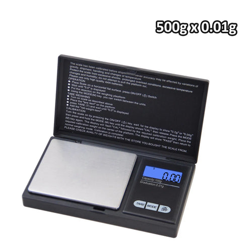 0.01g Jewelry Mini Stainless Steel Electronic Scale Digital Pocket