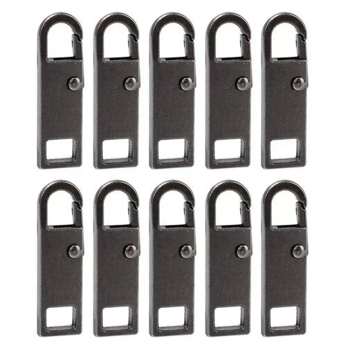 1-30pcs Universal Metal Zipper Puller Replacement Instant Repair