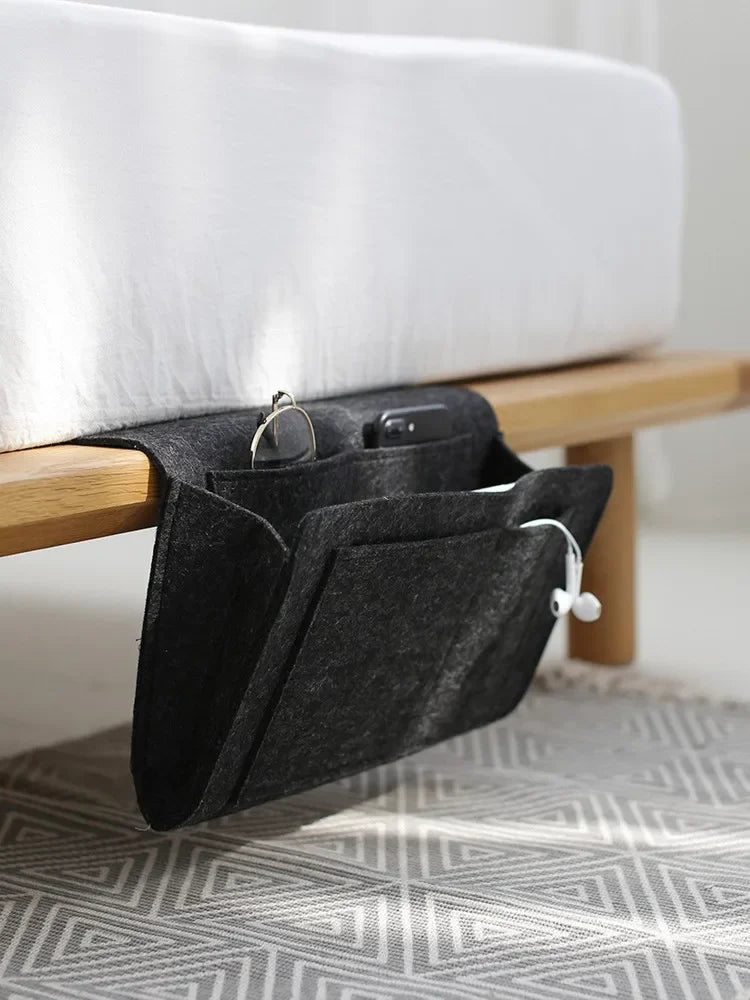 Storage Hang Bag Felt Dormitory Bed Sofa Bedroom Carpet Store Content