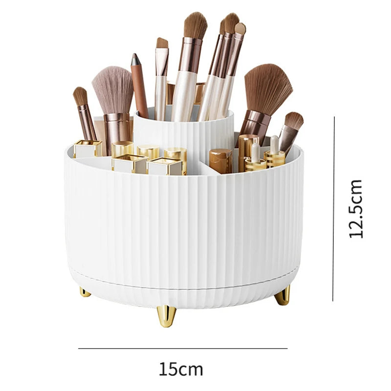 360 Rotating Makeup Desktop Cosmetic Storage Box Organizer Large