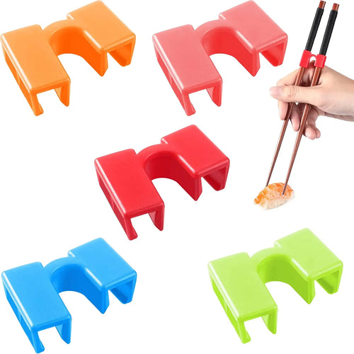 5 PCS Reusable Chopsticks Helpers Training Chopstick Hinges Connector
