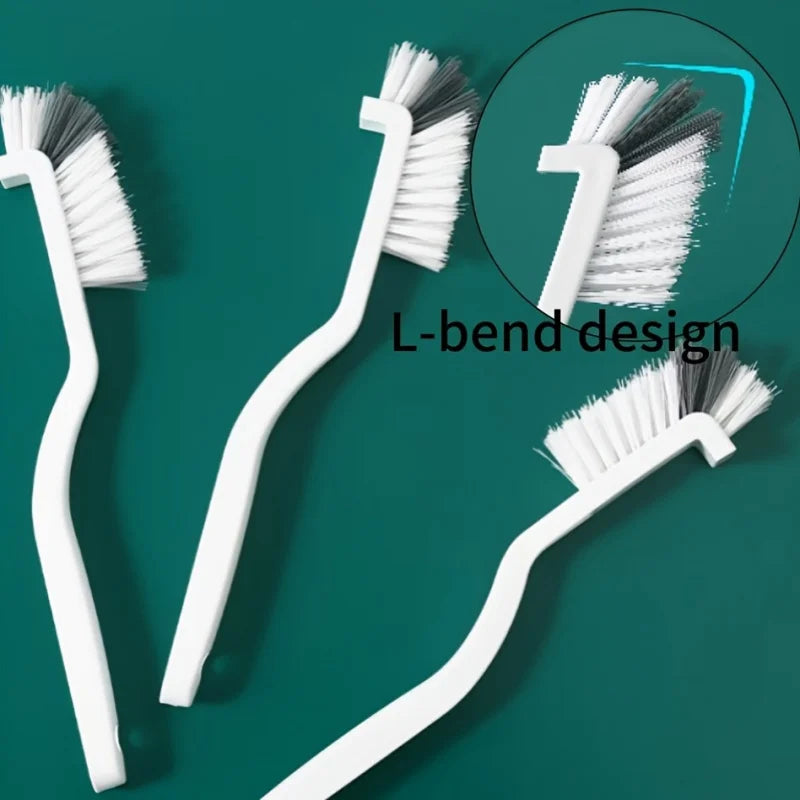 Japanese Style Sink Brush Cleaning Cup Brush with Long Handle Elbow