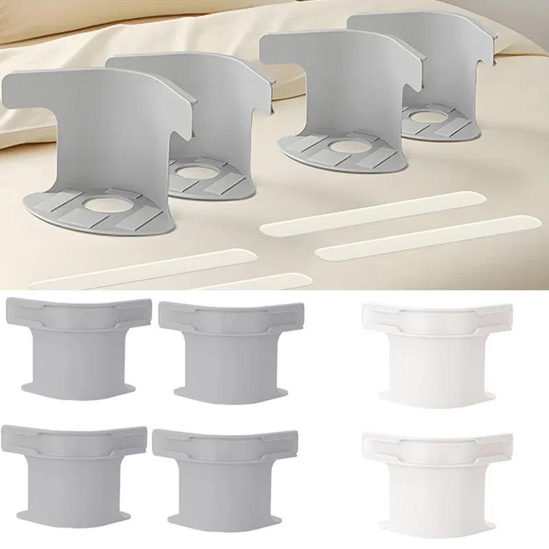 Universal Bedsheet Corner Tightener Clips Invisible Bedspread Secure