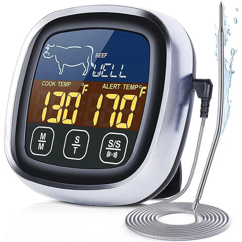 Tp700 Digital Remote Wireless Food Kitchen Oven Thermometer Probe For