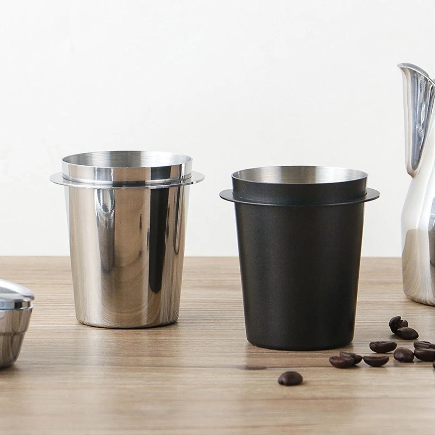 58/53/51mm Coffee Dosing Cup Sniffing Mug for Espresso Machine Wear