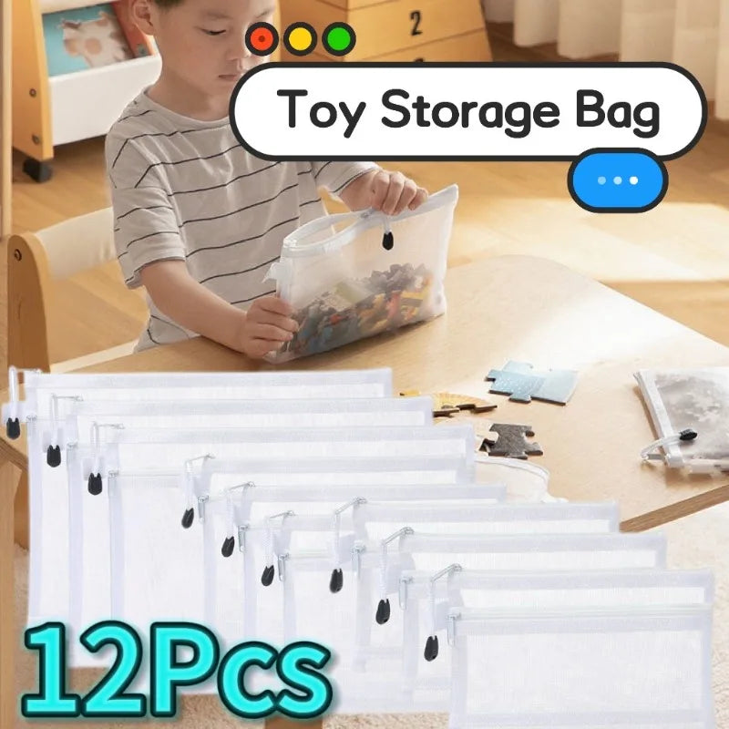 New Puzzle Storage Bag Children's Building Blocks Small Toys Special