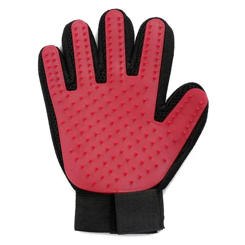 Silicone Pet Grooming Gloves Cats Hair Brush and Comb Gloves to Bathe
