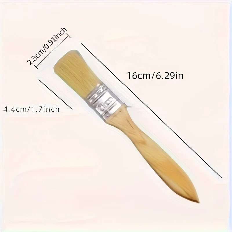 10 pig mane brushes, suitable for art, handicrafts, plastering,