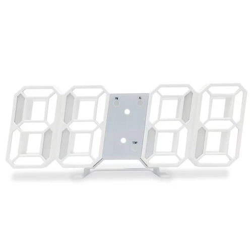 3D LED Digital Clock Luminous Fashion Wall Clock Multifunctional