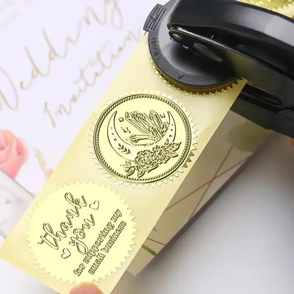 Embosser Stamp LOGO Customized Wedding Library Book Private Seals