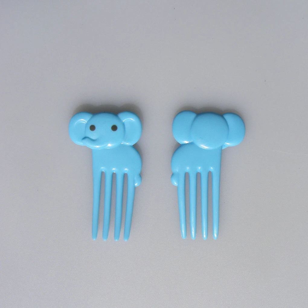 10pcs Animal Farm Fruit Fork Mini Cartoon Children Snack Cake Dessert