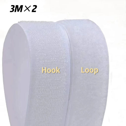 10M*2 20/25/30/50mm Magic Tape SelfAdhesive Hook and Loop Fastener