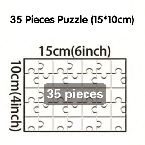 Personalized Custom Photo Puzzle Customize "Cardboard/wooden